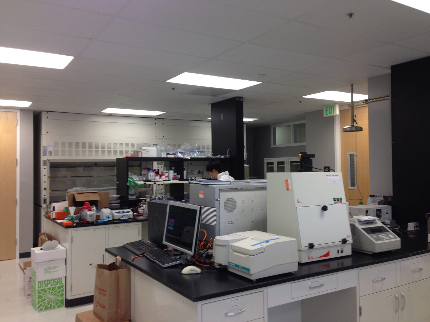 Lab workspace